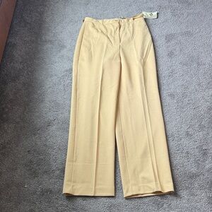 Adrianne Ross Mustard Yellow Slacks SIZE 16